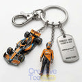 McLaren F1 Team Racing Keychain