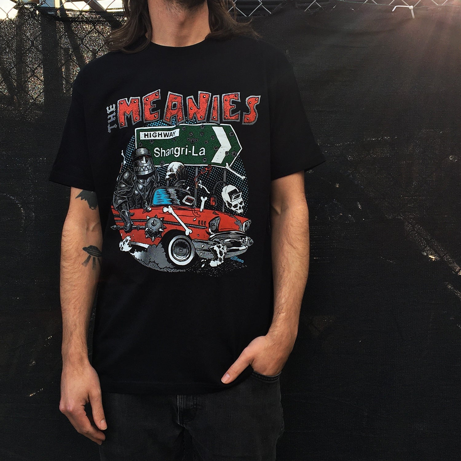 Shangri La T-shirt (Black) Hoodie, Sweatshirt | CoreVibeTees.com (Image 2)