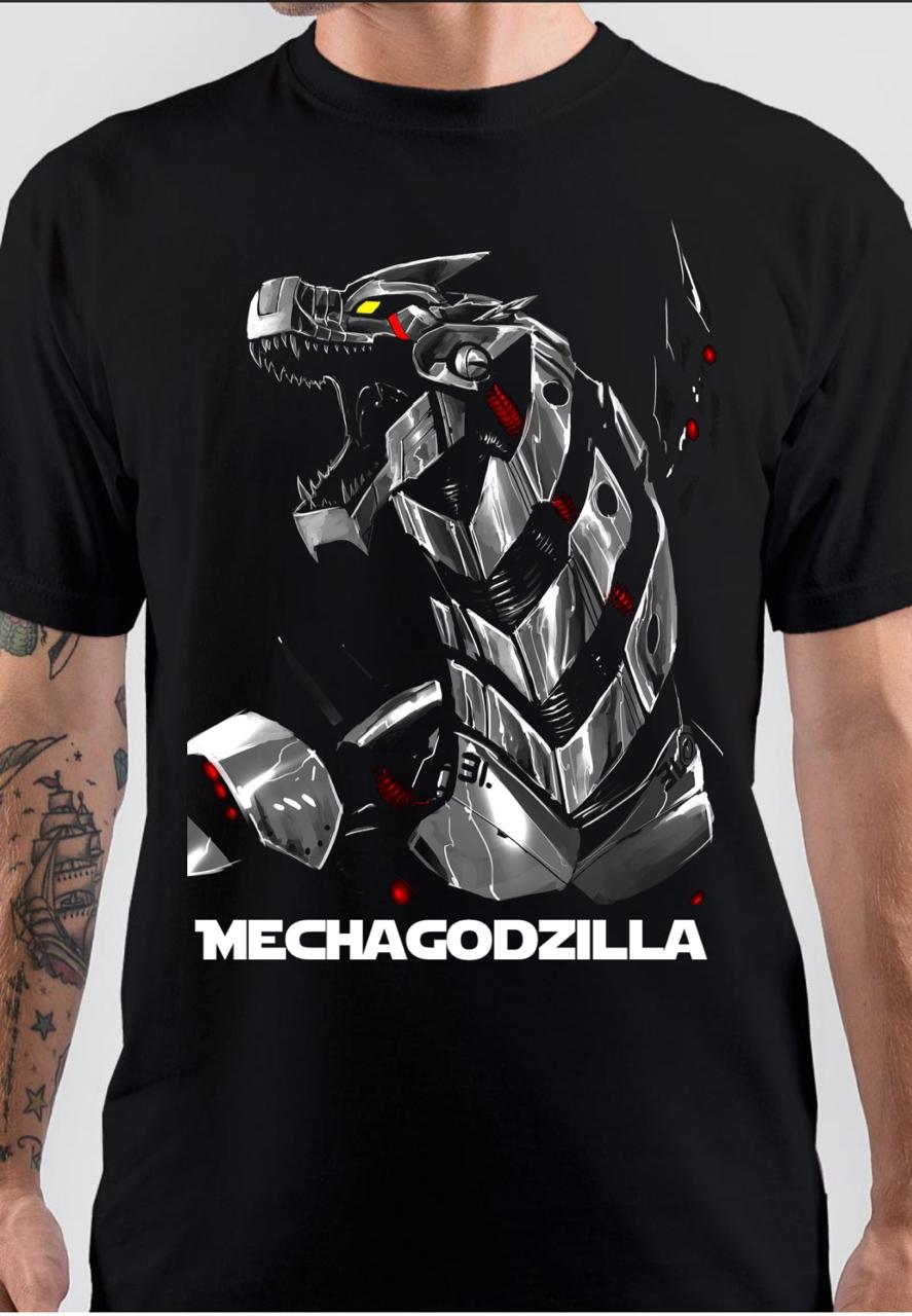 Mechagodzilla Black T-Shirt Hoodie, Sweatshirt | CoreVibeTees.com
