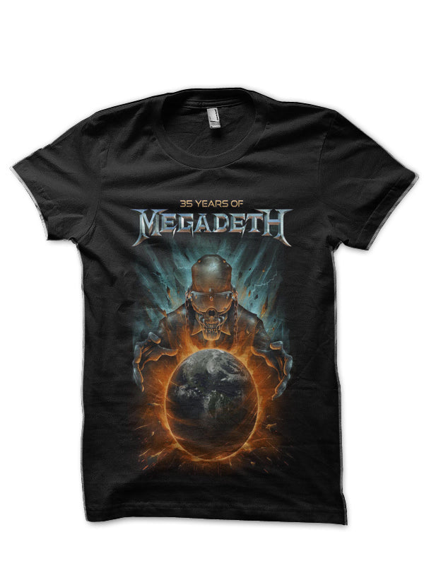 Megadeth Black T-Shirt Style004 Hoodie, Sweatshirt | CoreVibeTees.com