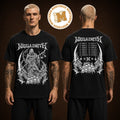 Megadeth North American Tour 2026 Graphic Tour Two Sided Unisex T Shirt