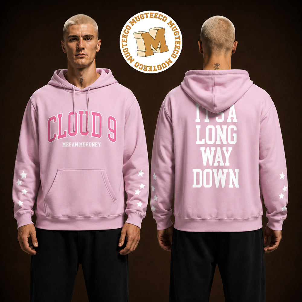 Megan Moroney Cloud 9 Tour 2026 Pink Pullover Two Sided Unisex Hoodie Shirt