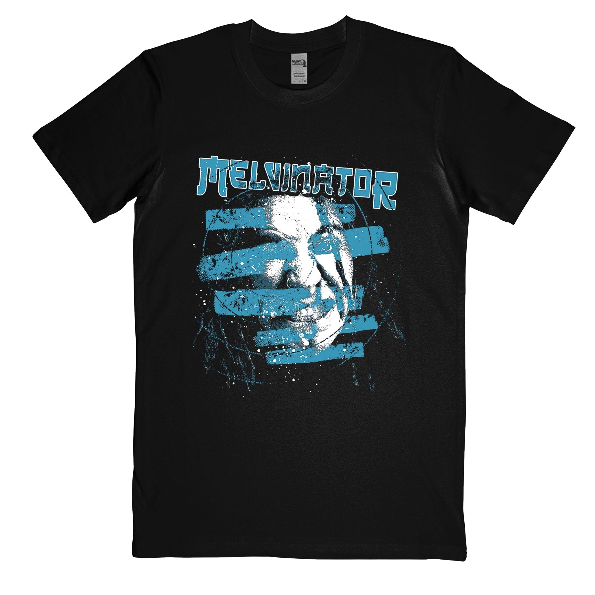Melvinator Grunge T-Shirt (Black) Hoodie, Sweatshirt | CoreVibeTees.com