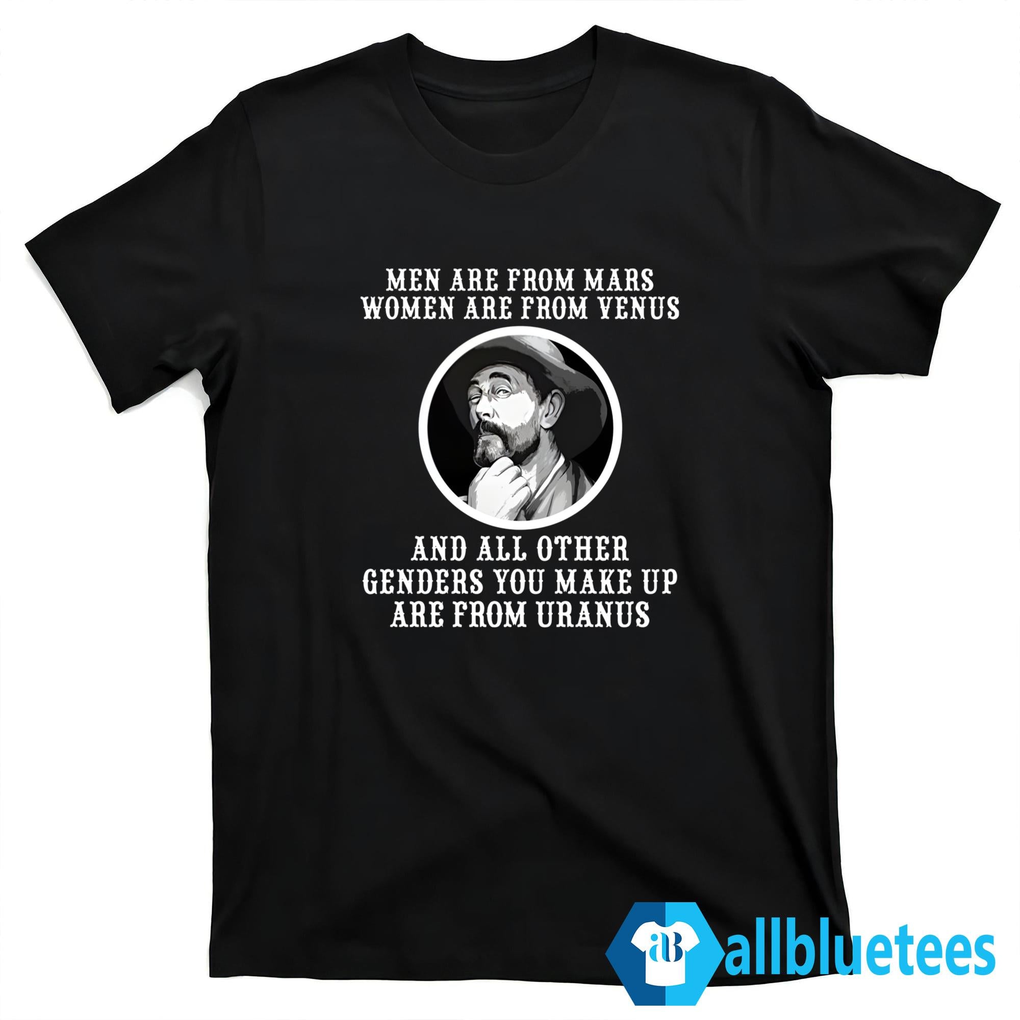 Men Are From Mars Women Are From Venus And All Other Genders Shirt