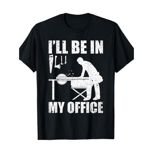 Men Fun Carpentry Carpenter Carpentry Gift Short sleeve T-shirt Made in USA