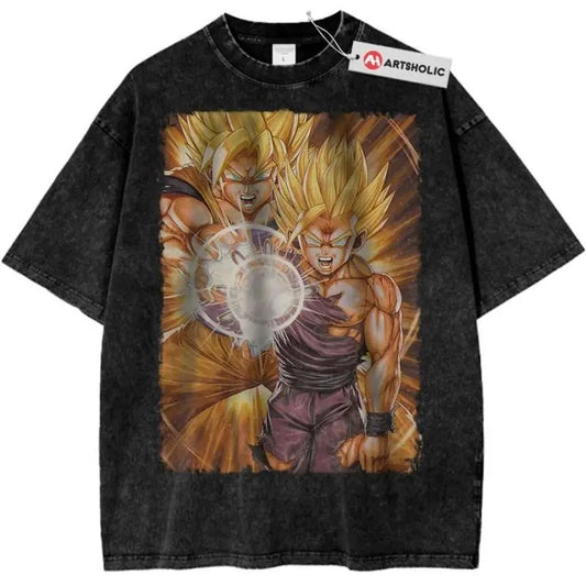 Men's S.o.n G.o.k.u and Gohan Shirt, Dragon Ball Shirt, Anime Shirt, Vintage Tee | Gift For Anime Fan, Anime Lover, Manga Lover Gift Gift For Him Gift For Her, Menswear Womenswear | T-Shirt - Sweatshirt - Hoodie Sweatshirt, Hoodie, Comfort Colors