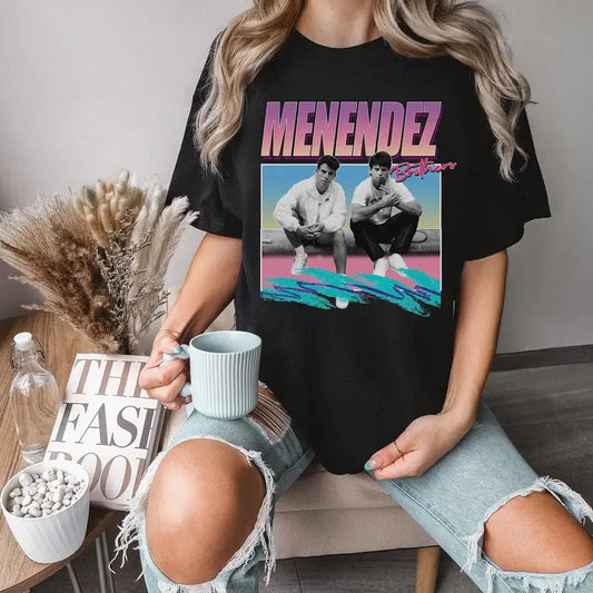 Menendez Brothers Shirt, Erik and Lyle Menendez Tee, 80s Erik & Lyle Tee, True Crime Fan Gift, Retro Monster T-Shirt, Murderabilia Menswear Streetwear