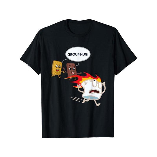 Mens Soft-Cotton Crew Neck T-shirt with Eye-Catching Cartoon Print - Fashionable Summer Sports Style, Breathable & Durable, Versatile Short Sleeve for Everyday Wear Made in USA