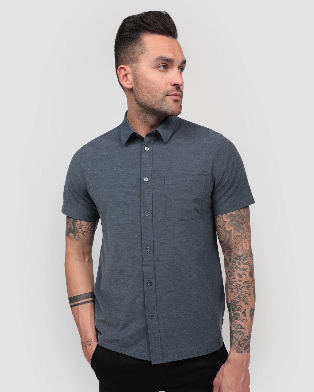 Button Up - Non-Branded T-Shirts, Hoodie, Sweatshirt | CoreVibeTees.com (Image 2)