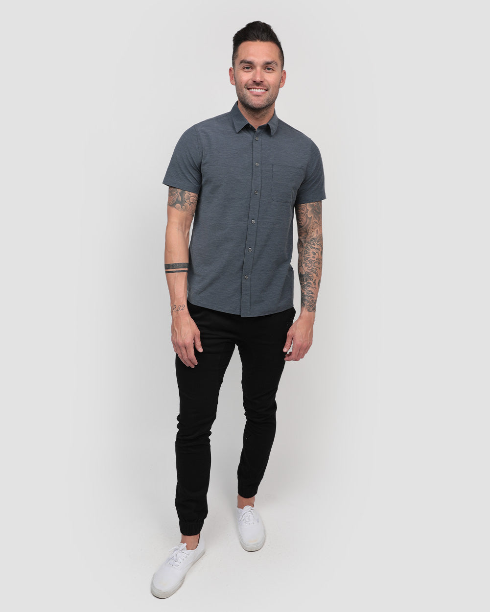 Button Up - Non-Branded T-Shirts, Hoodie, Sweatshirt | CoreVibeTees.com (Image 3)