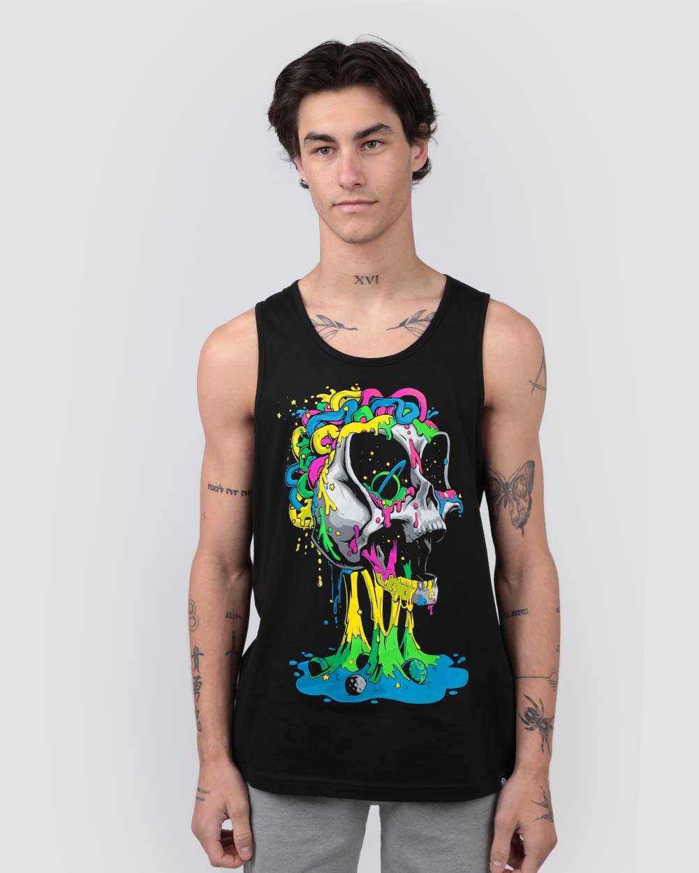 Brain Invader Tank T-Shirts, Hoodie, Sweatshirt | CoreVibeTees.com (Image 2)