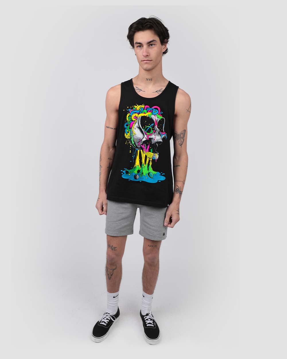 Brain Invader Tank T-Shirts, Hoodie, Sweatshirt | CoreVibeTees.com (Image 3)