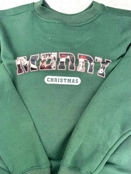Merry Christmas Sweatshirt, 90s Christmas Sweatshirt, Vintage Christmas Shirt, Retro Xmas Sweater, Retro Christmas Sweatshirt, Holiday Shirt, Christmas Tour Shirt