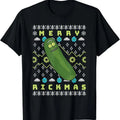 Merry Pickle Rickmas Ugly Christmas T-Shirt Hoodie, Sweatshirt | CoreVibeTees.com