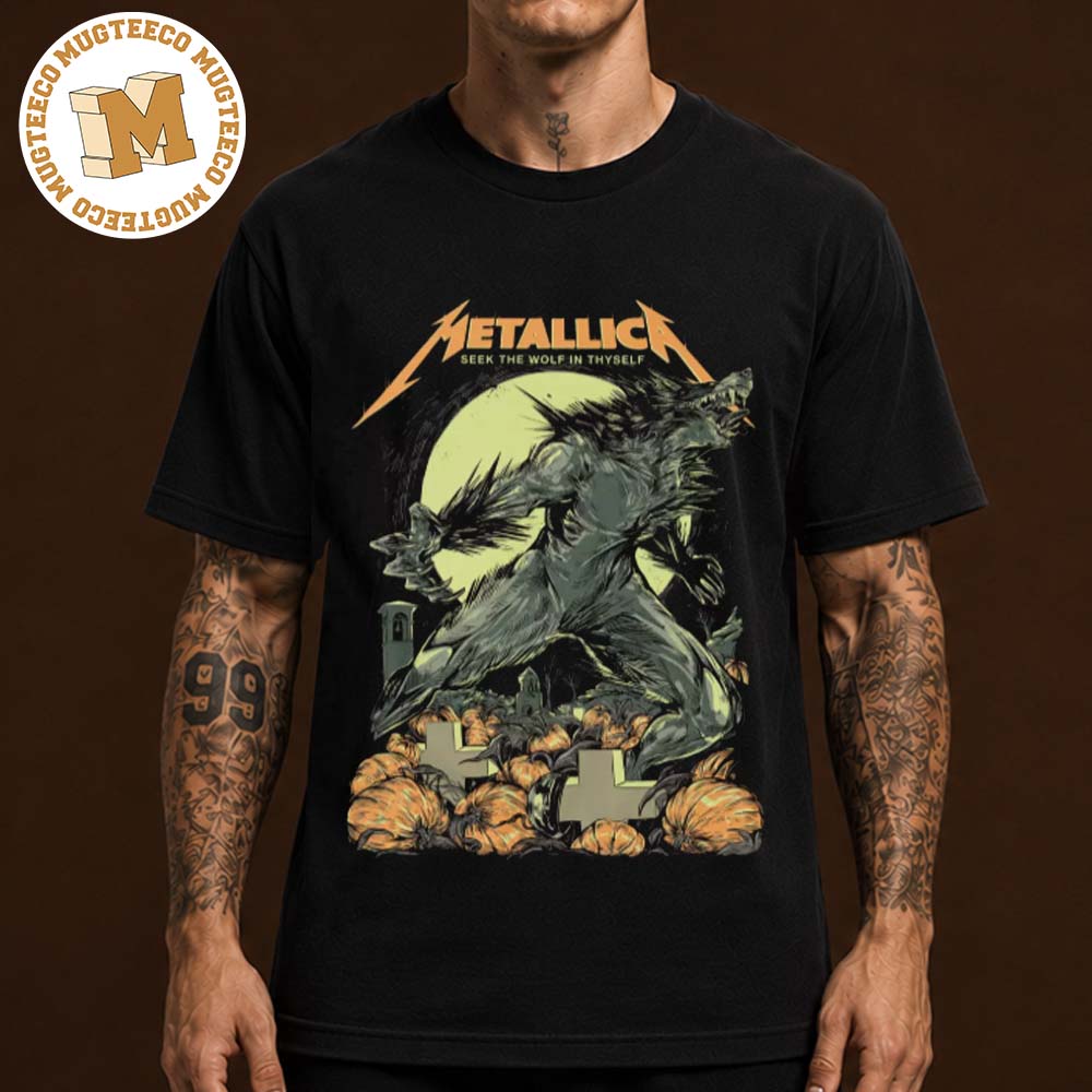 Metallica 2026 Halloween Seek The Wolf In Thyself Merch Unisex T Shirt