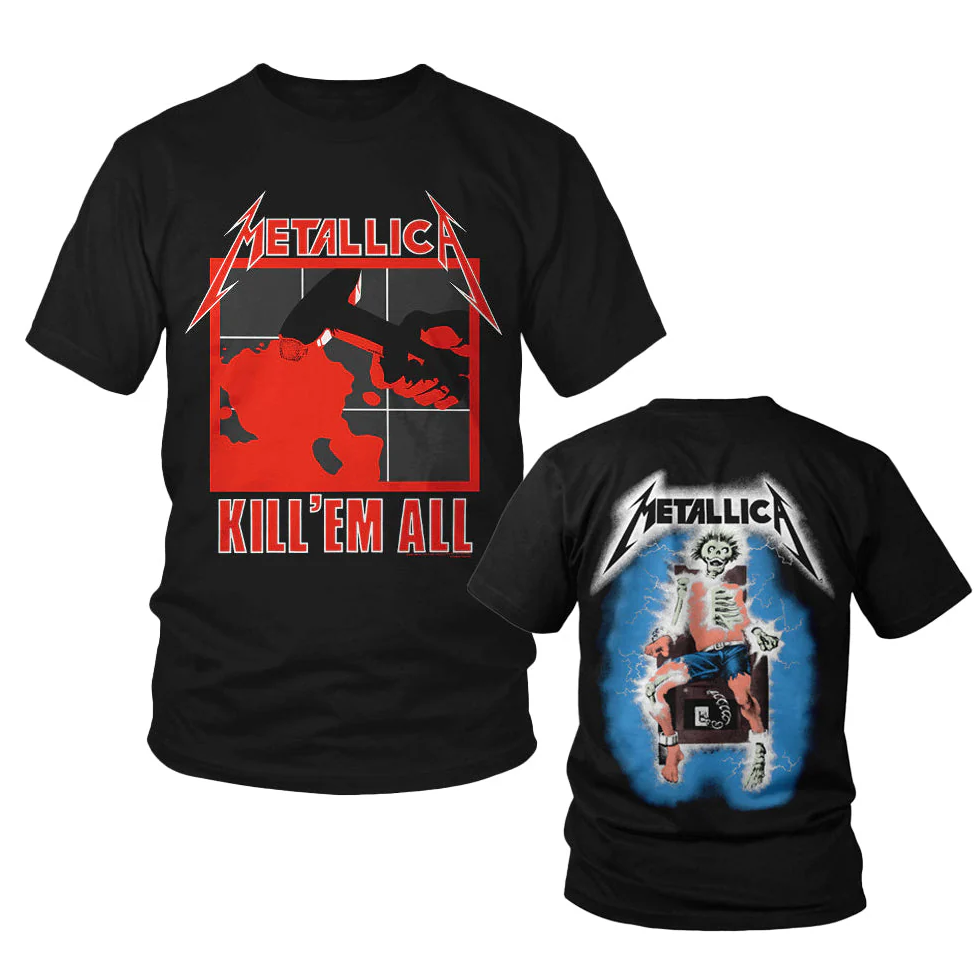 Metallica Kill Em All T-Shirt Hoodie, Sweatshirt | CoreVibeTees.com (Image 3)