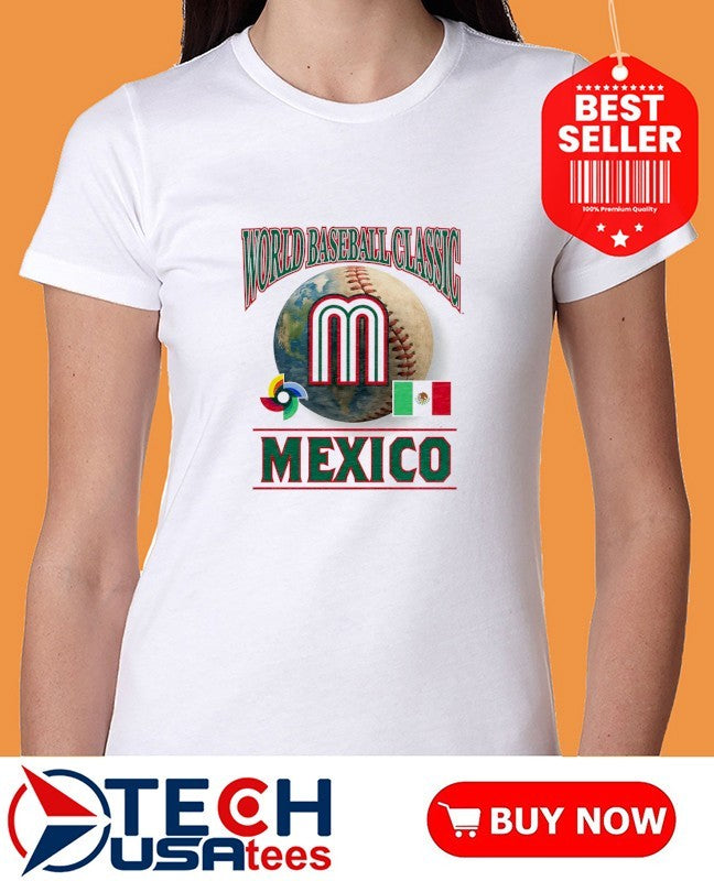 Mexico Baseball 2026 World Baseball Classic logo shirt
