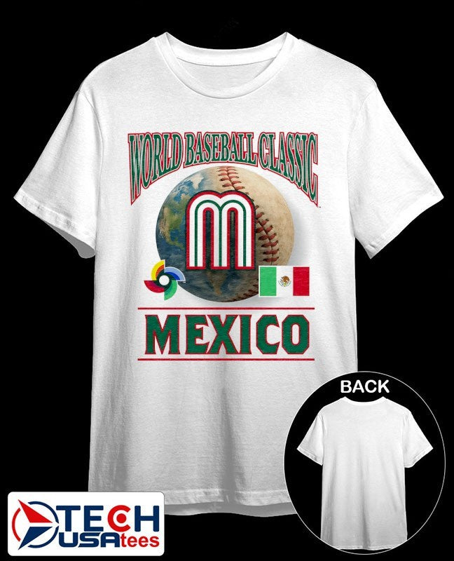 Mexico Baseball 2026 World Baseball Classic logo shirt