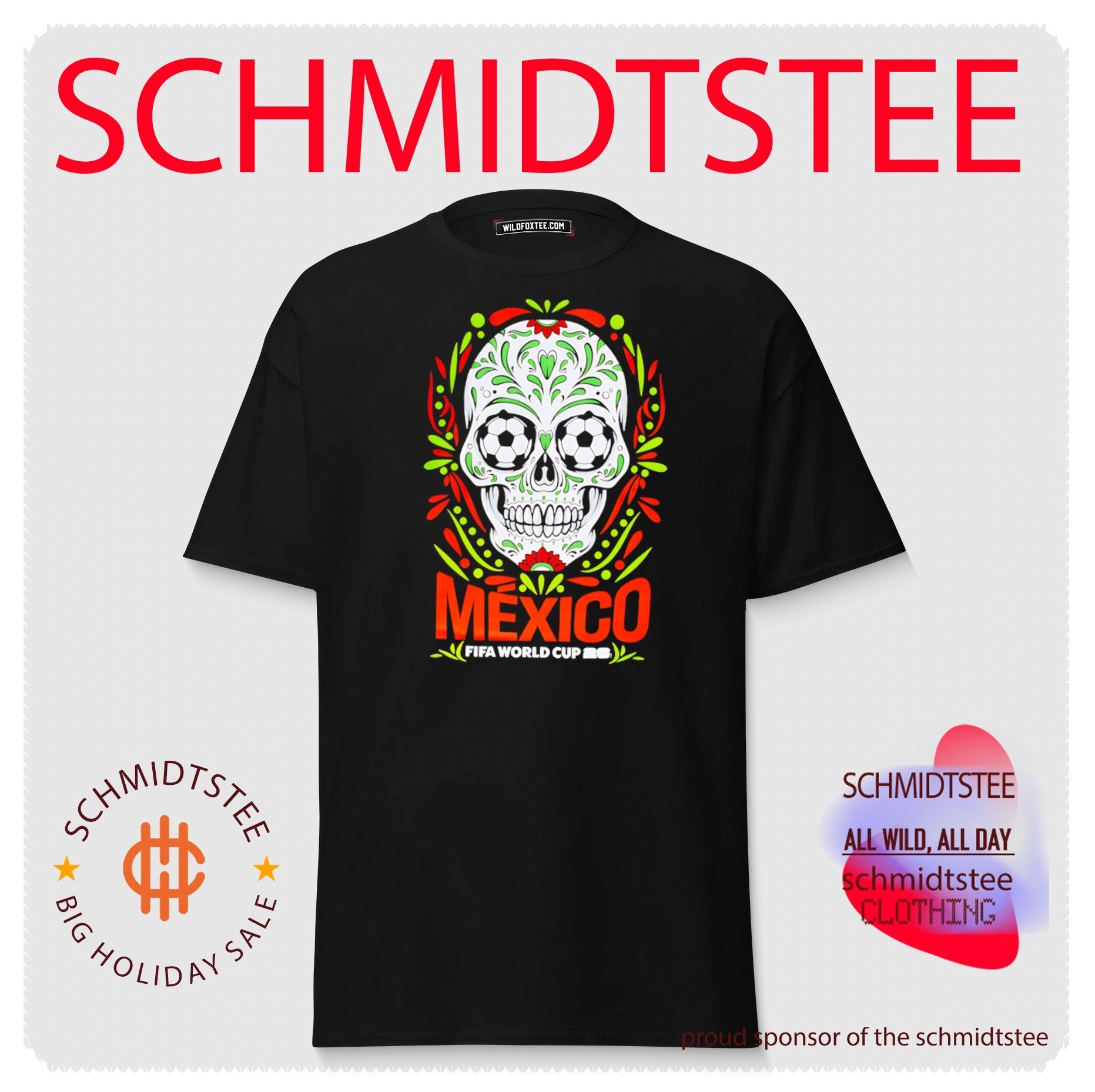 Mexico FIFA World Cup 2026 logo shirt