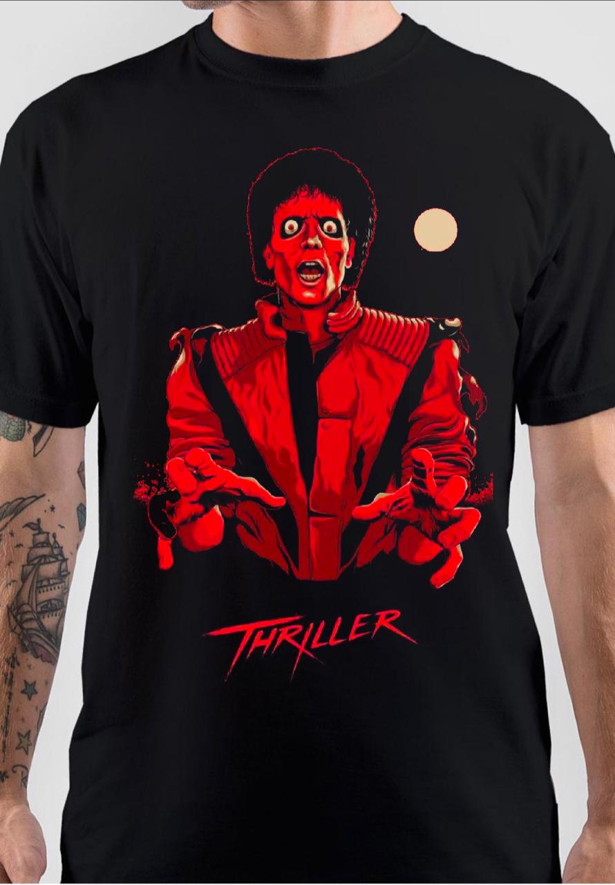 Michael Jackson Thiriller Art T-Shirt Hoodie, Sweatshirt | CoreVibeTees.com