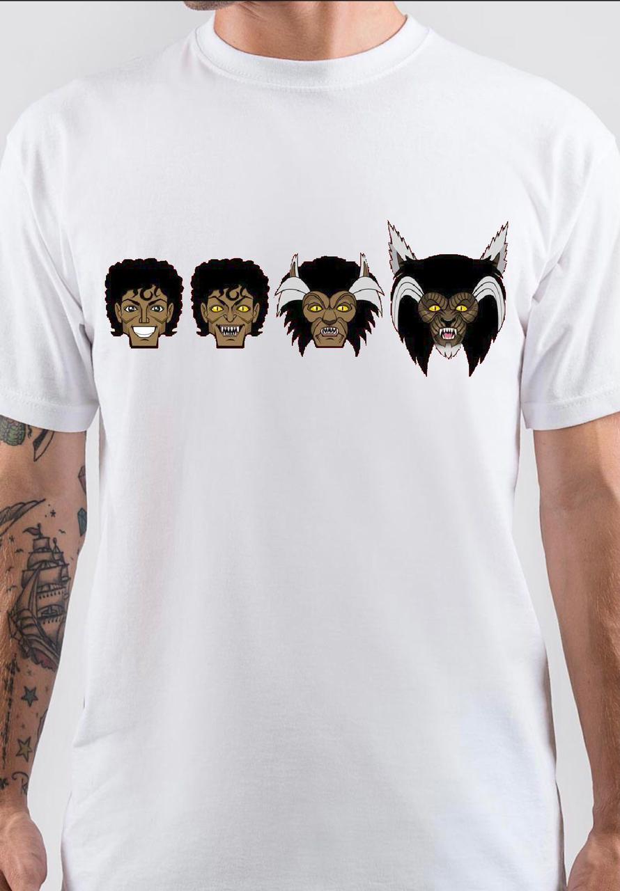 Michael Jackson Thriller Sticker Art T-Shirt Hoodie, Sweatshirt | CoreVibeTees.com