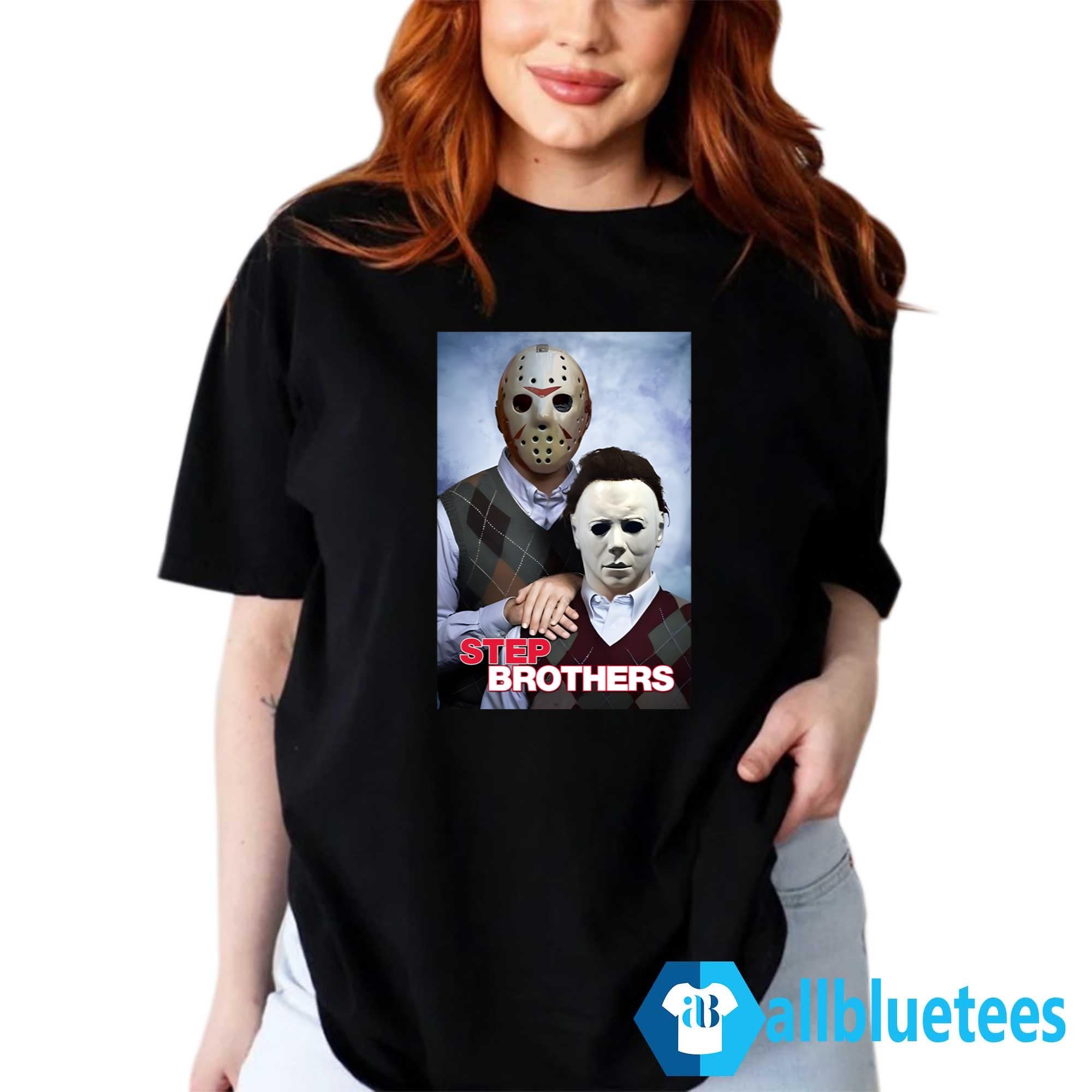 Michael Myers And Jason Voorhees Step Brothers Shirt