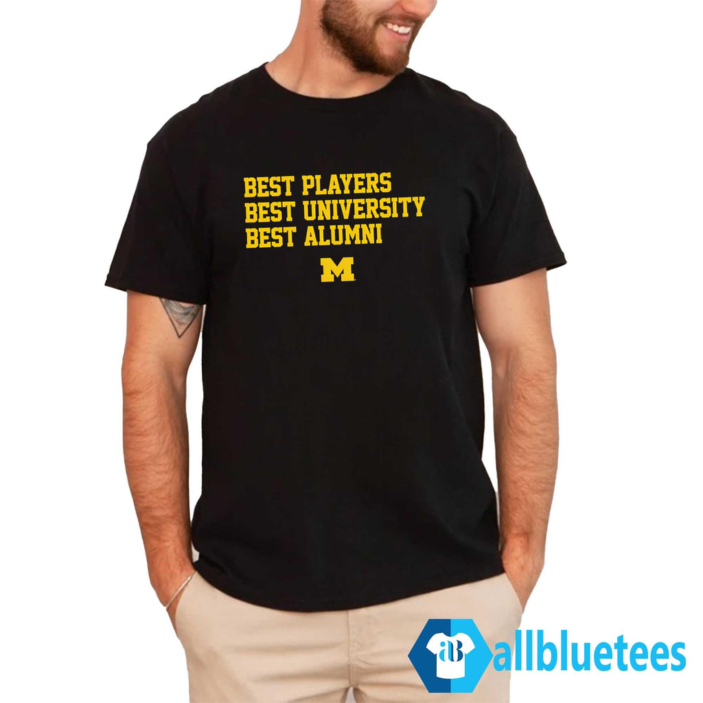 Michigan Best Players University Alumni Shirt
