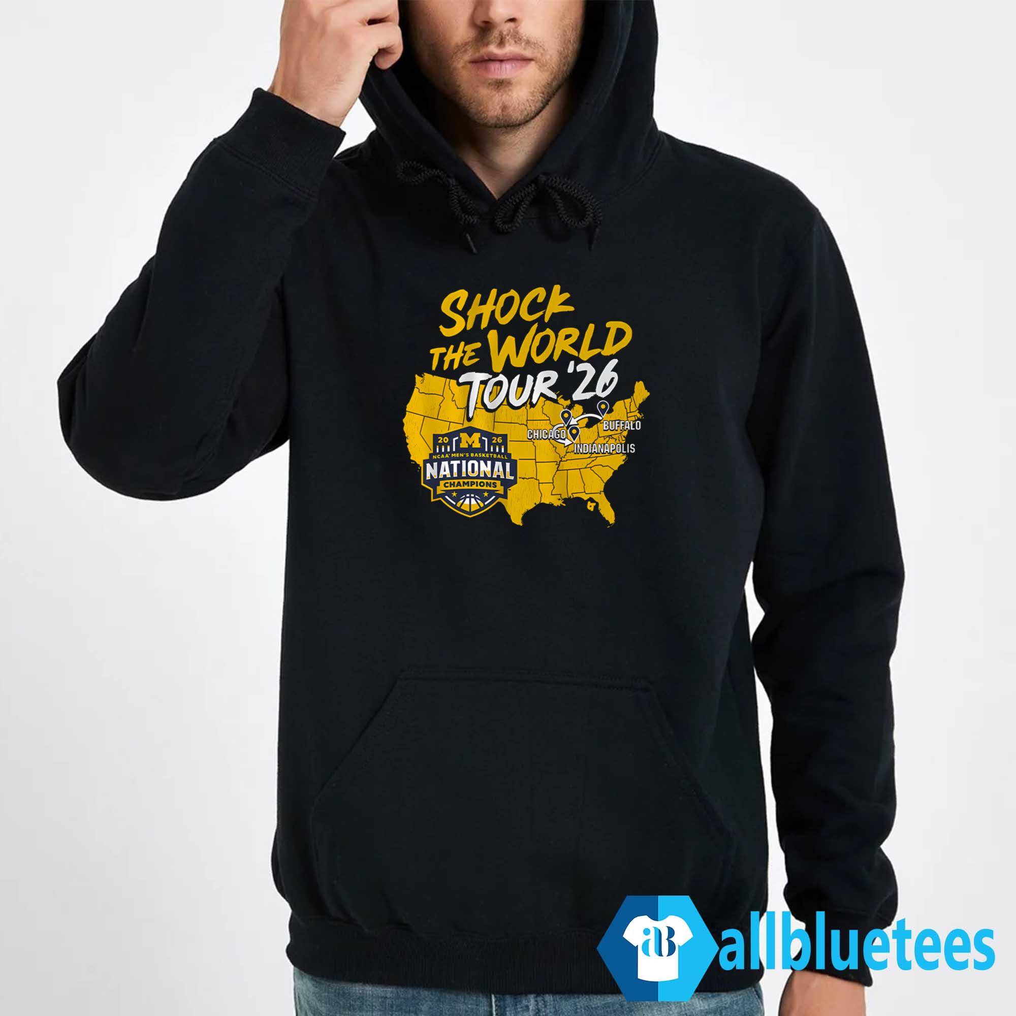 Michigan Shock The World Tour 2026 Shirt