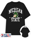 Michigan State Spartans Hockey vintage logo shirt