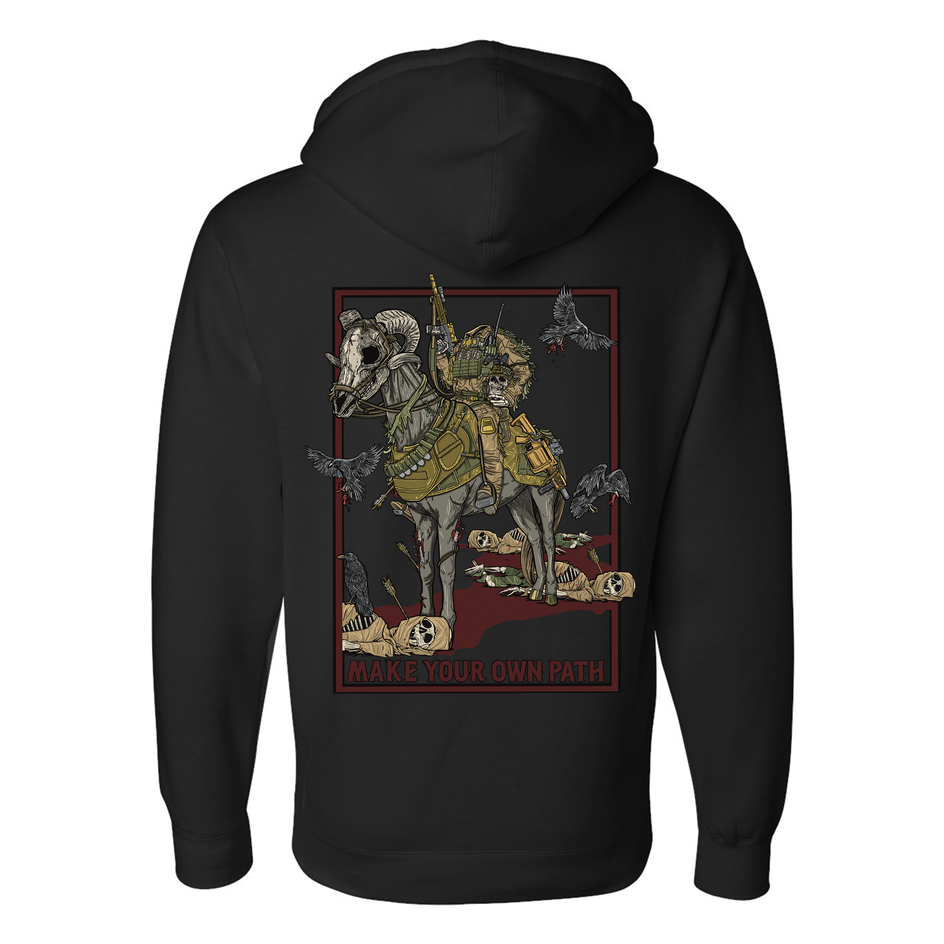 Midnight Rider Hoodie T-Shirts, Sweatshirt | CoreVibeTees.com (Image 2)