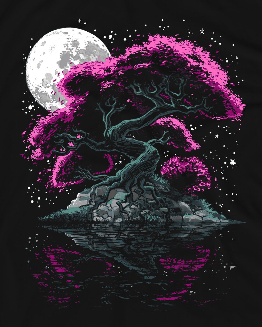 Midnight Bloom Tank