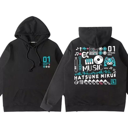 Miku Hatsune Cosplay Anime Comfortable Unisex Tees