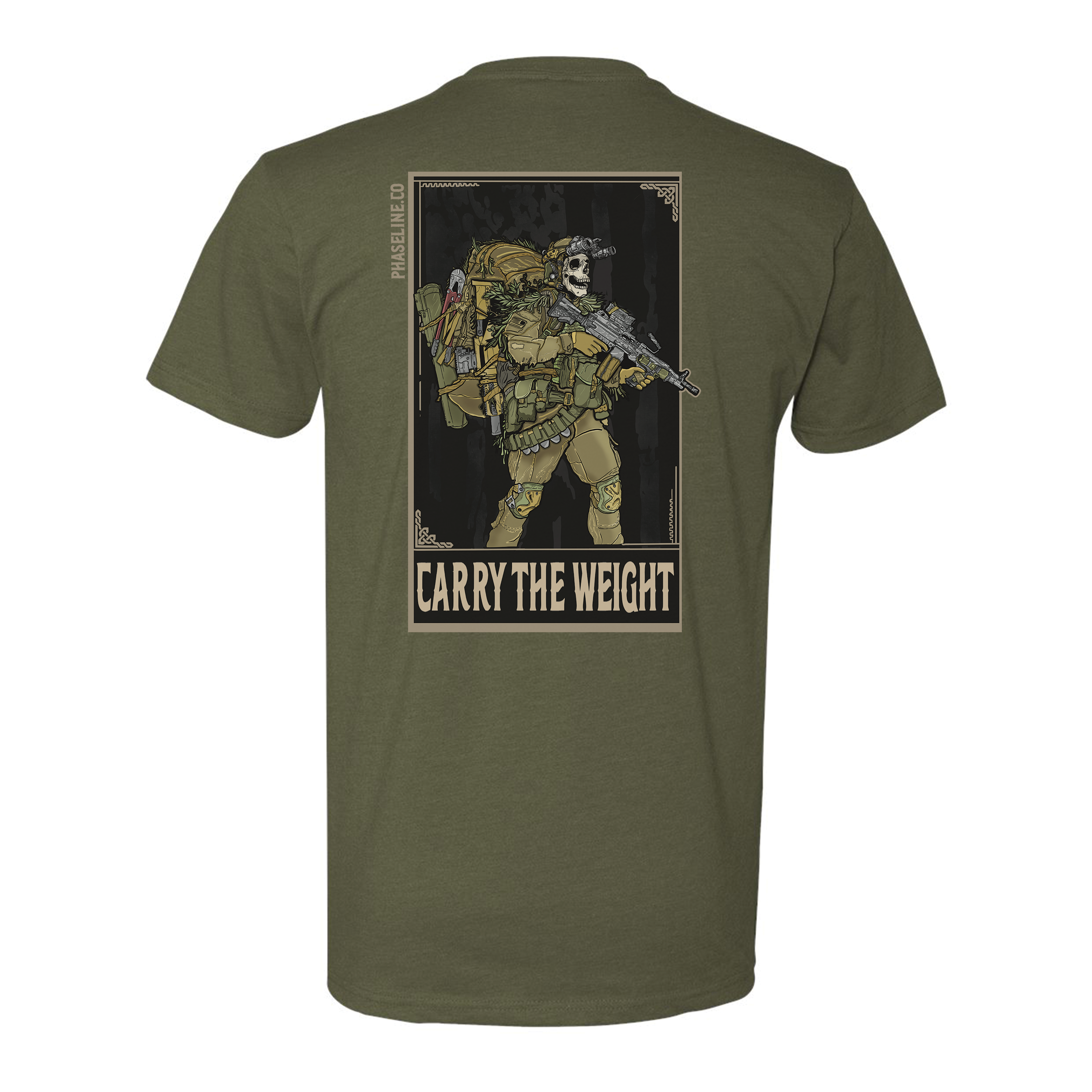 Carry The Weight Tee Hoodie, Sweatshirt | CoreVibeTees.com (Image 1)