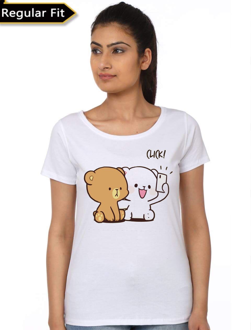 Milk And Mocha Bear Girls T-Shirt Hoodie, Sweatshirt | CoreVibeTees.com