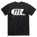 Spray Logo T-Shirt (Black Stone Wash) Hoodie, Sweatshirt | CoreVibeTees.com
