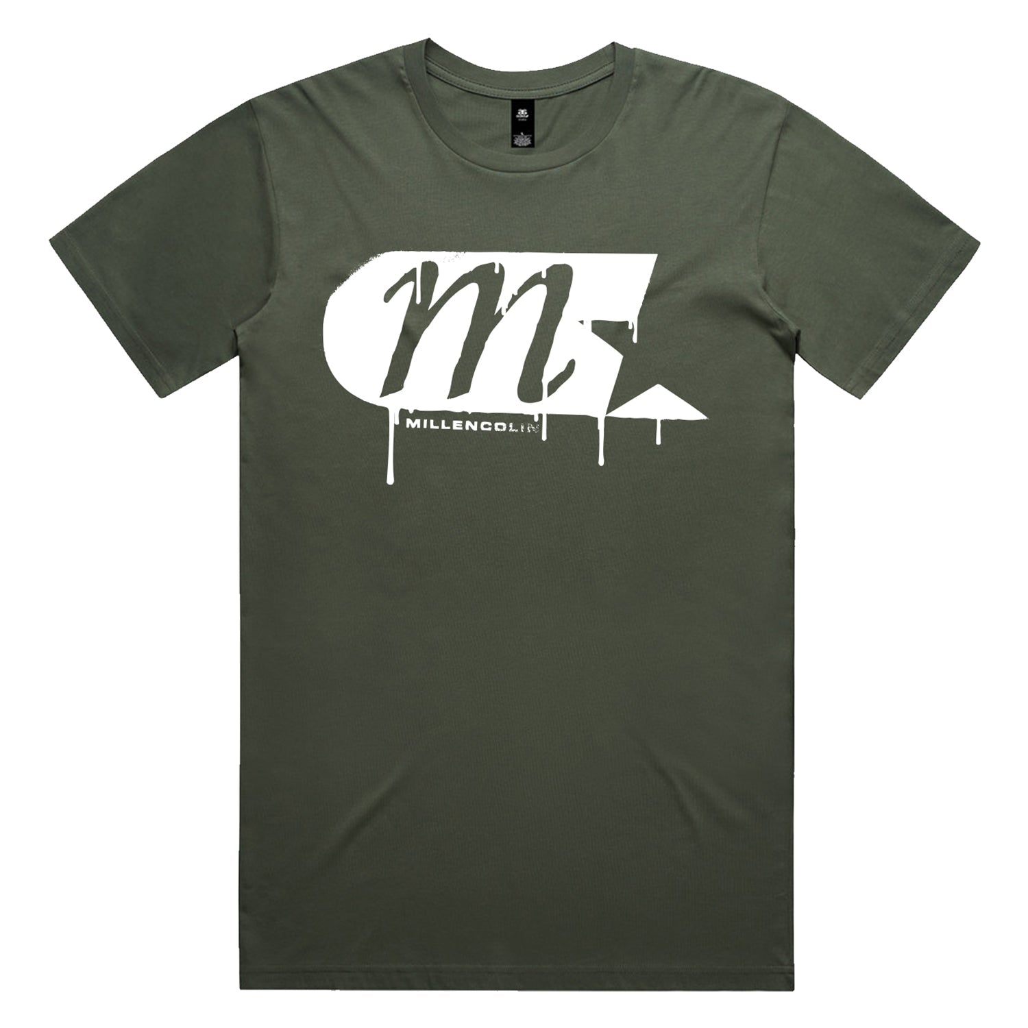Spray Logo T-Shirt (Army Green) Hoodie, Sweatshirt | CoreVibeTees.com