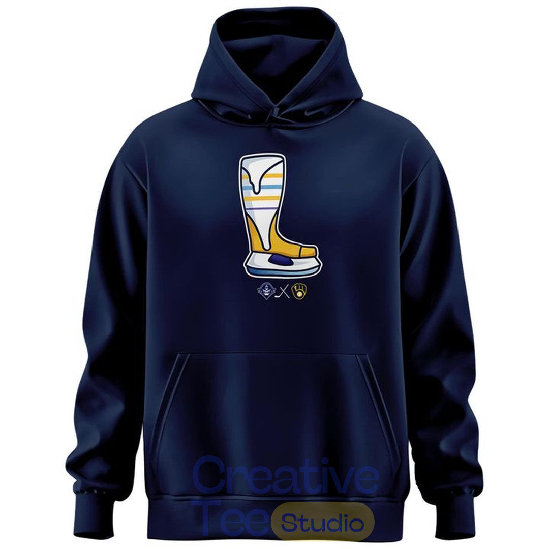 Milwaukee Admirals x Milwaukee Brewers Special Hoodie