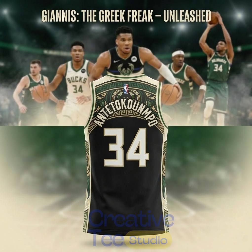 Milwaukee Bucks Giannis The Greek Freak All-Star 2026 Jersey