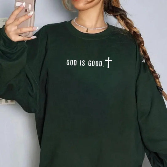 Minimalist Shirt, God Is Good Trendy Christian Shirt, Gift Faith Unisex Tshirt, Faith Tee, Church Group Shirt, Christian Lover Shirt