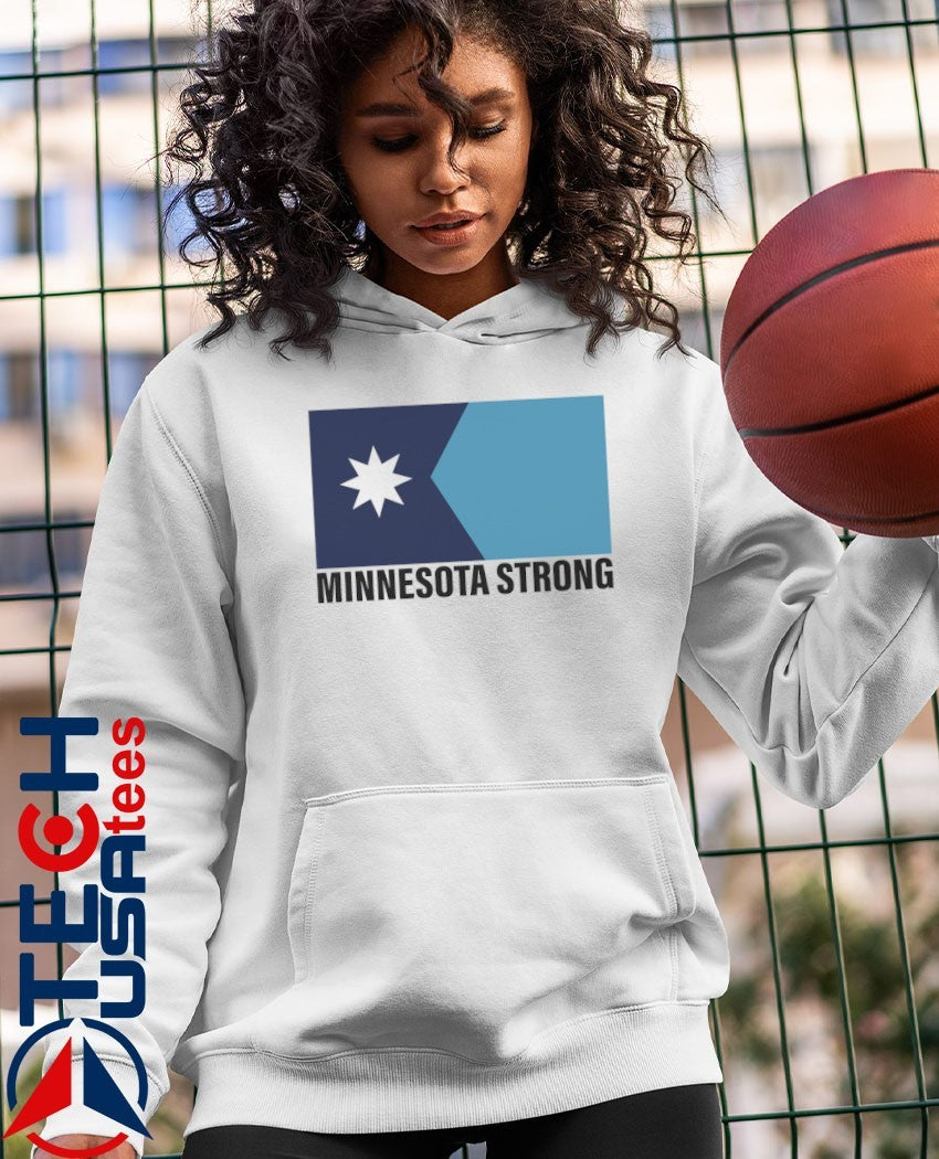 Minnesota Strong flag shirt