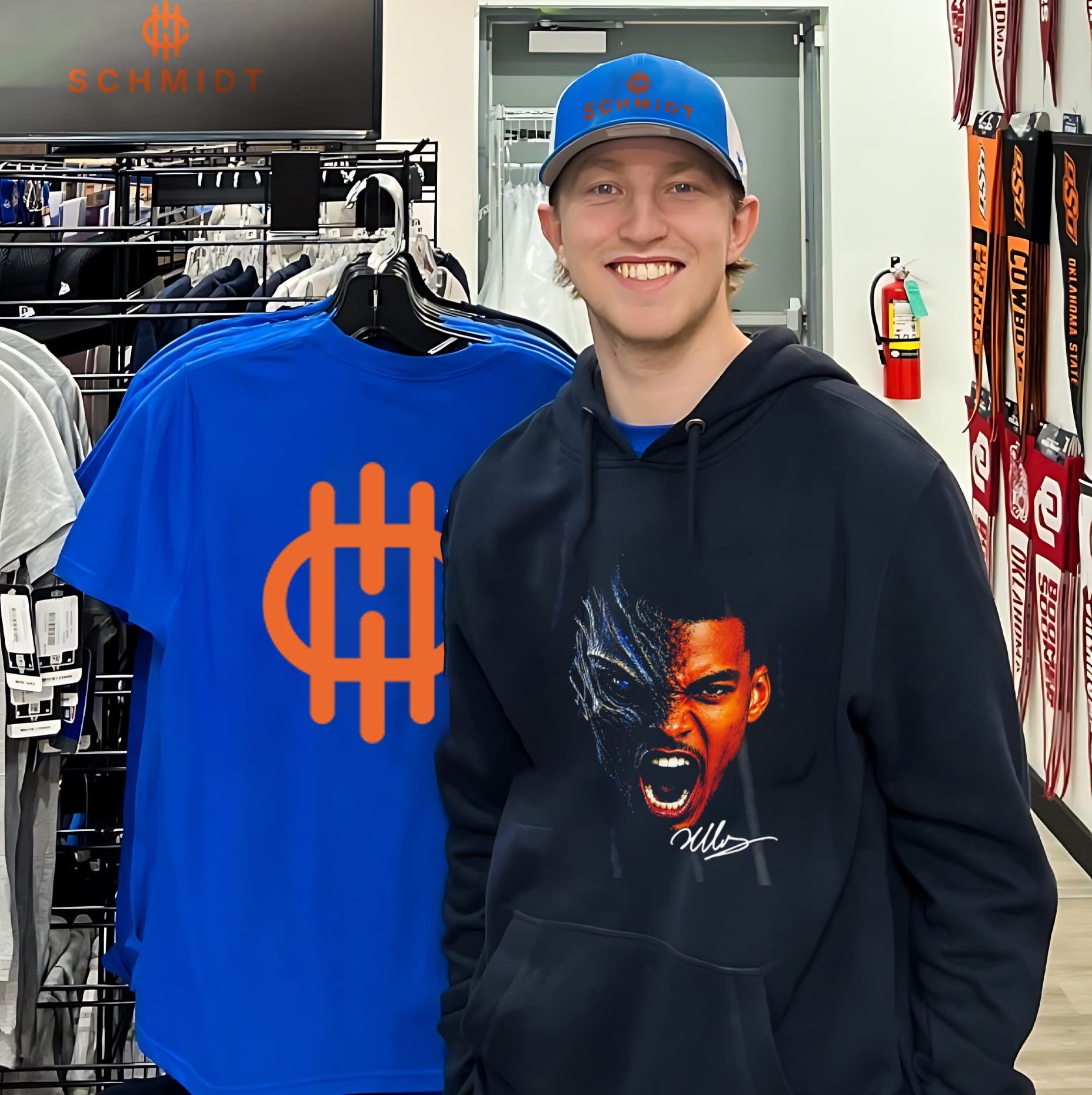 Minnesota Timberwolves Anthony Edwards featuring Venom graphic shirt