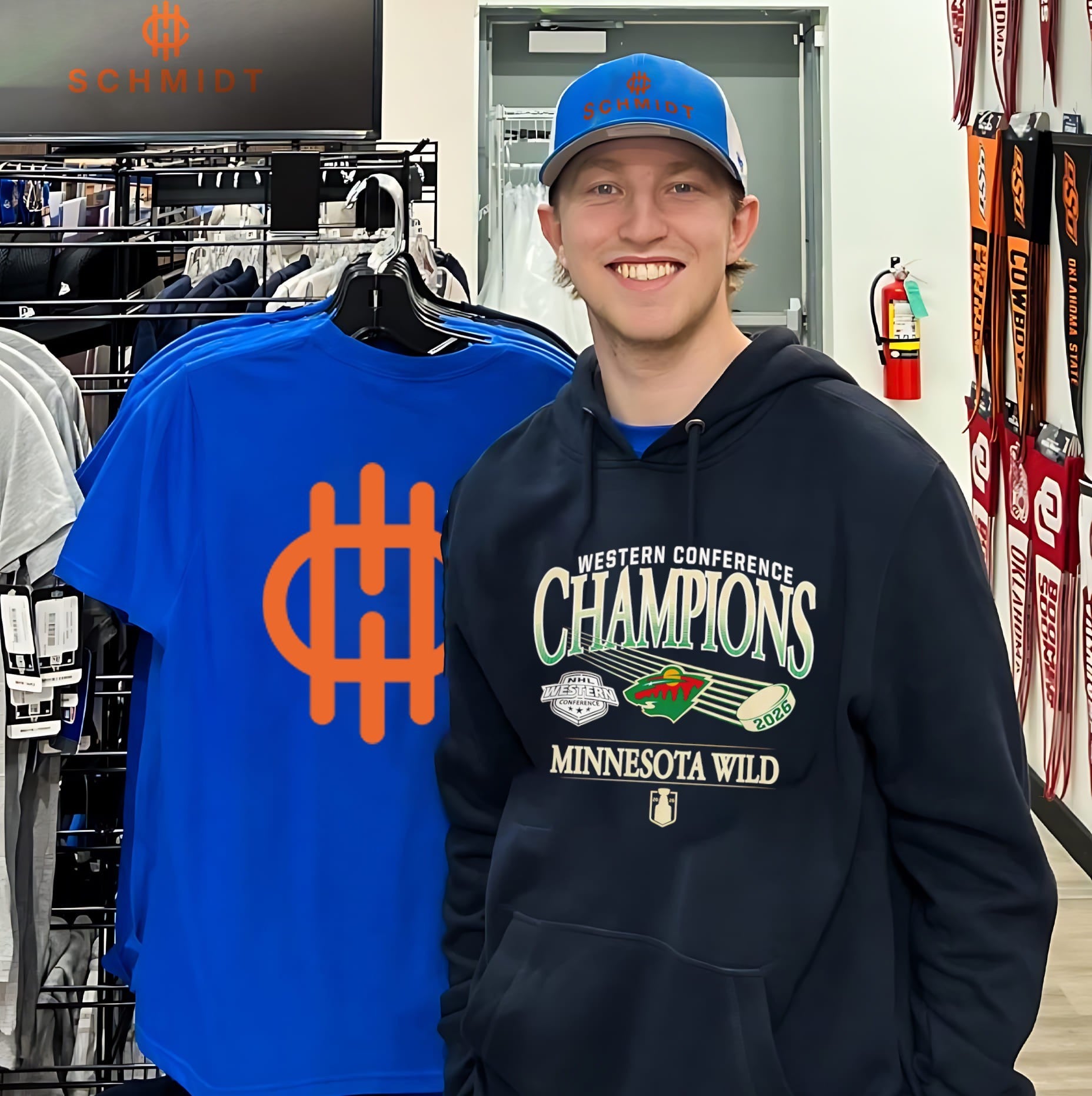 Minnesota Wild 2026 Western Conference Champions logo shirt