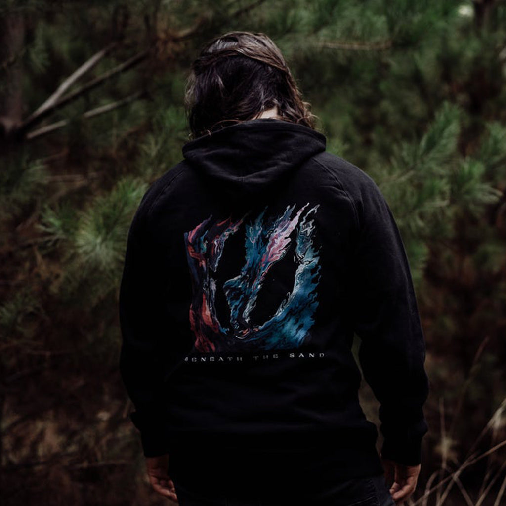 Beneath The Sand Pullover Hoodie (Black) T-Shirts, Sweatshirt | CoreVibeTees.com (Image 4)