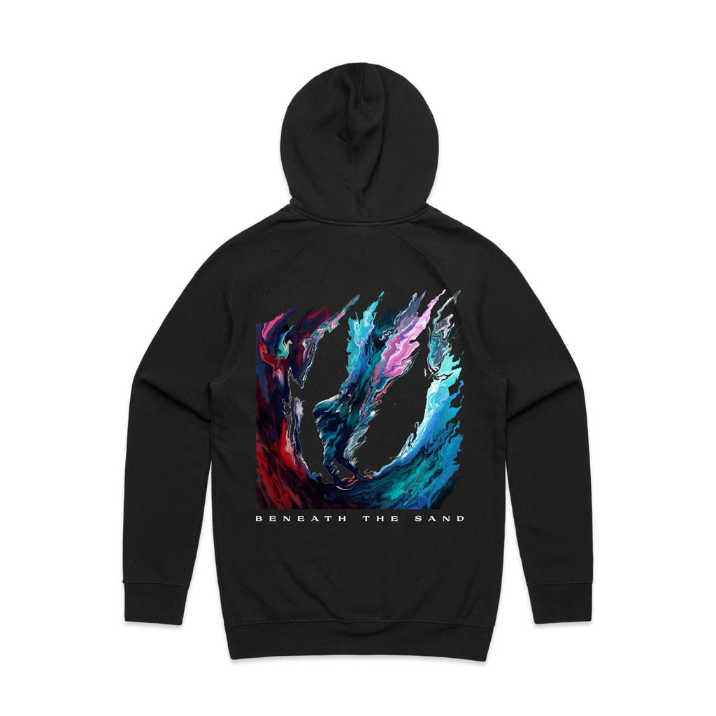 Beneath The Sand Pullover Hoodie (Black) T-Shirts, Sweatshirt | CoreVibeTees.com (Image 2)