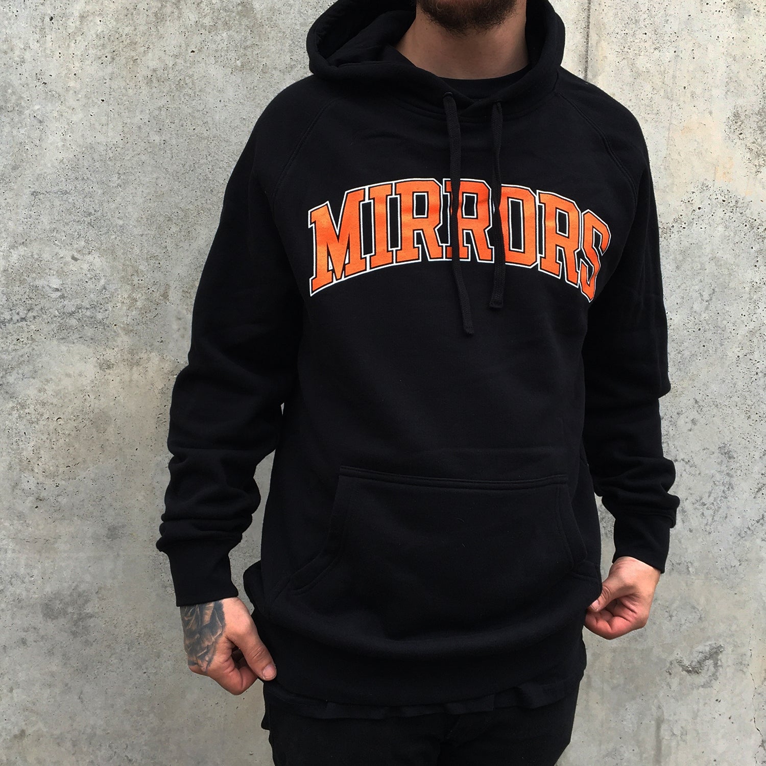 Varsity Pullover Hoodie (Black) T-Shirts, Sweatshirt | CoreVibeTees.com (Image 2)