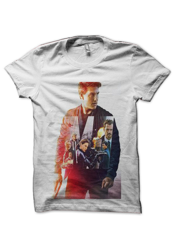 Mission Impossible White T-Shirt Style002 Hoodie, Sweatshirt | CoreVibeTees.com
