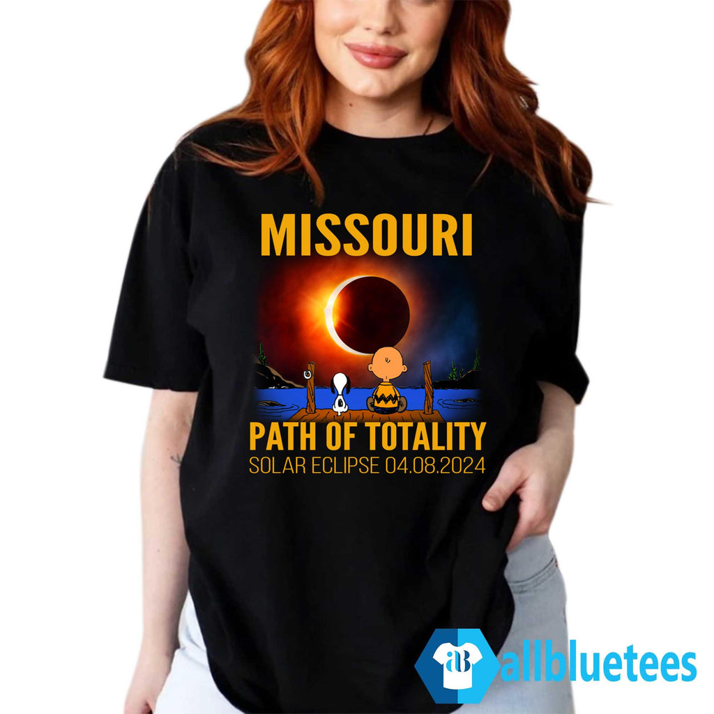 Missouri Path of Totality Solar Eclipse April 8 2024 Shirt