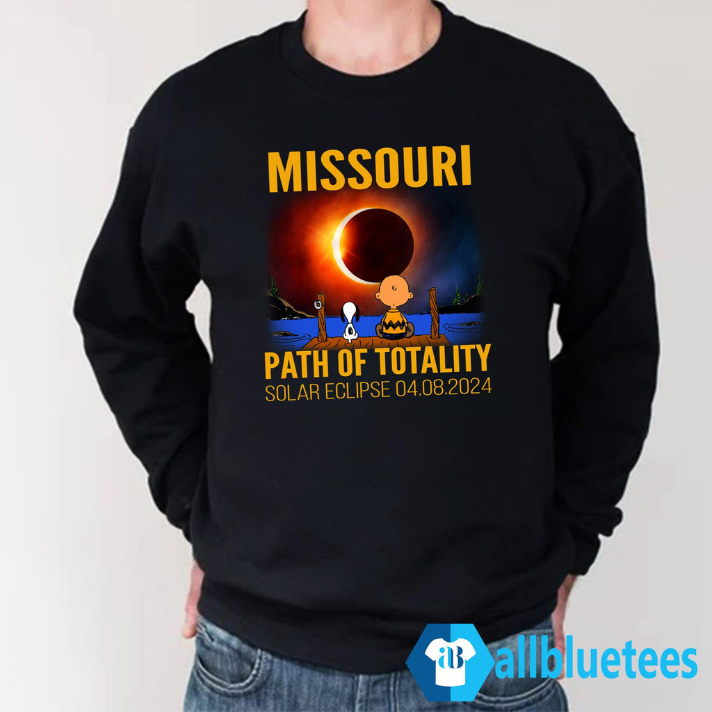 Missouri Path of Totality Solar Eclipse April 8 2024 Shirt