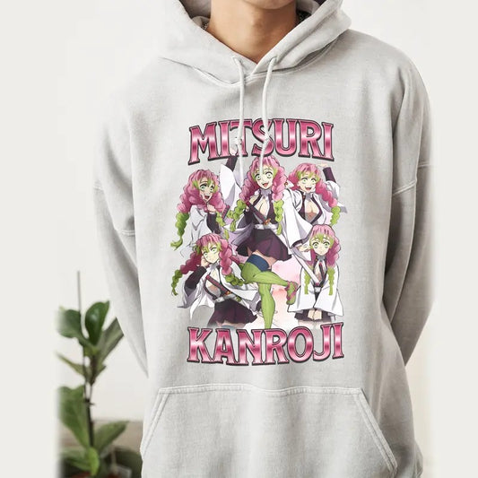 Mitsuri Love Hashira Shirt, Obanai Iguro Snake Hashira Sweatshirt, Demon Slayer Anime, Kimetsu No Yaiba Arc,  Anime lover sweatshirt hoodie, Gift for him, gift for Friends, Cotton Menswear, Y2k shirt, trendy design shirt, Graphic Shirt
