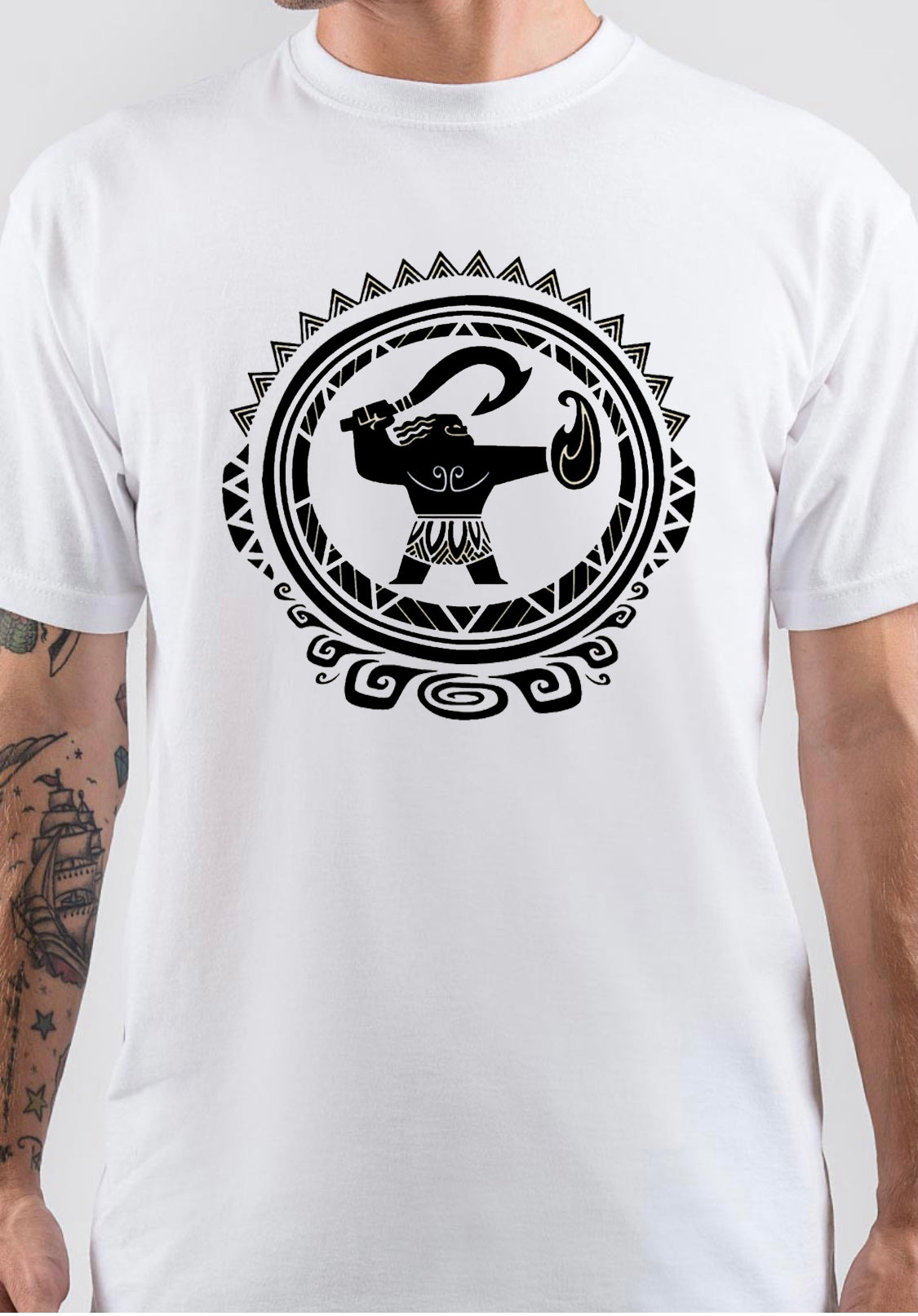 Moana White Art T-Shirt Style005 Hoodie, Sweatshirt | CoreVibeTees.com